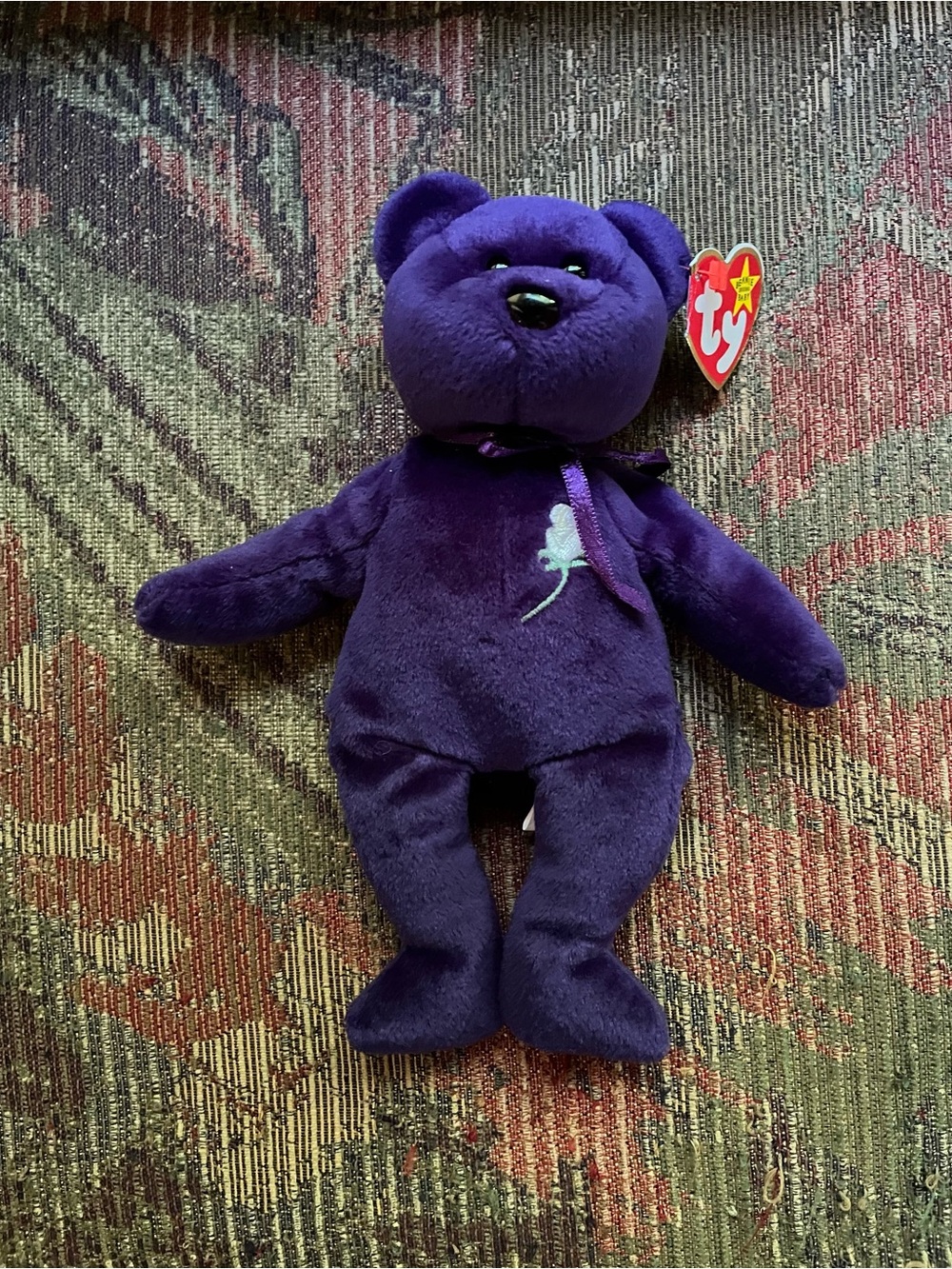EUC. Ty beanie baby 1997 princess Di bear.